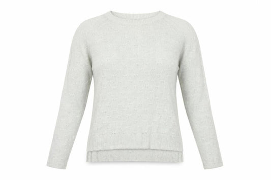 H&M Women’s Grey Angora Wool Blend Crew Neck Pullover Jumper S