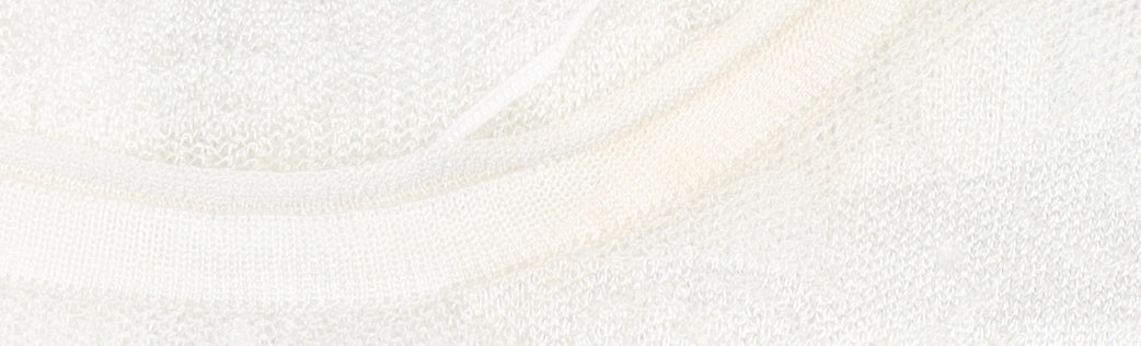 Zara Women’s White Knit Wrap Blouse Top XL Long Sleeve Flared