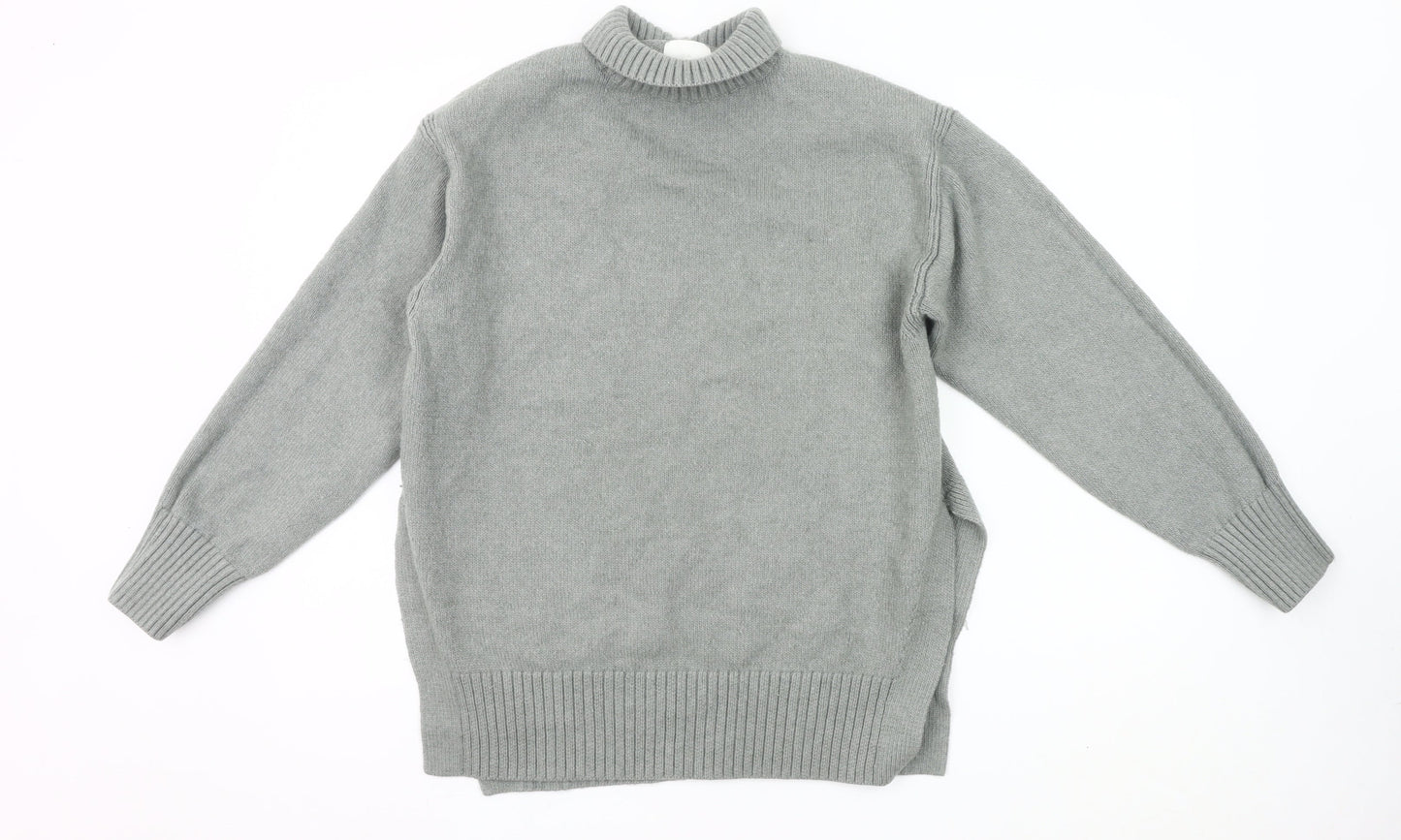 Womens UK Size S H&M Grey Pullover Jumper