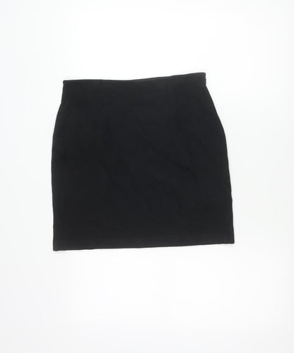 Marks and Spencer Women’s Black Size 14 Pencil Skirt Stretch