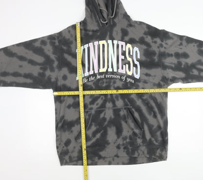 Unisex Adults UK Size S Hollister Grey Pullover Hoodie