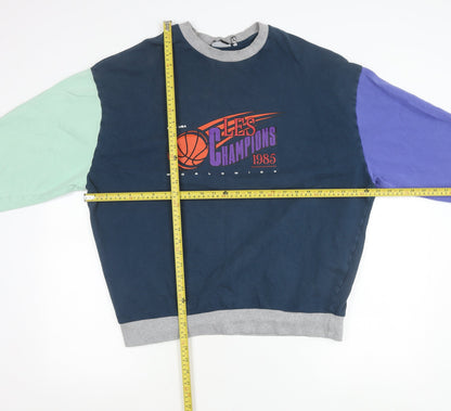 Mens UK Size L ASOS Design Multicoloured Pullover Sweatshirt