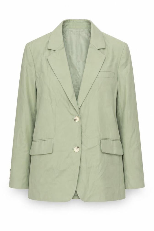 Womens UK Size 8 Bershka Regular Green Blazer