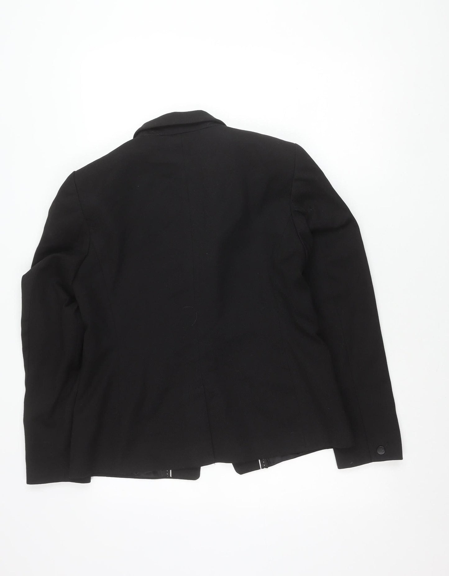 Next Women Black Size 14 Tailored Suit Jacket Blazer Workwear