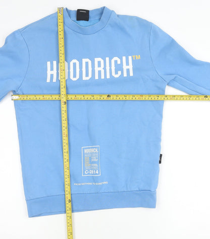 Mens UK Size XS Hoodrich Blue Pullover Sweatshirt