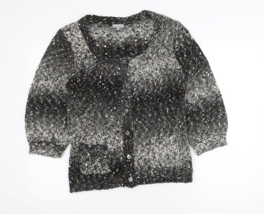 Womens UK Size M Marks and Spencer Multicoloured Cardigan Jumper