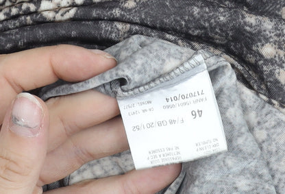 Basler Women’s Multicoloured Snake Print Blouse Size 14