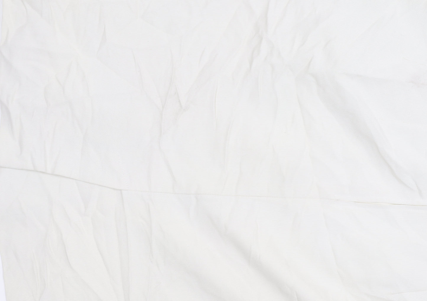 Paul Laporte Women’s White Size 16 Pencil Skirt Knee Length Viscose Blend