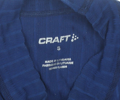 Craft Men’s Blue Long Sleeve Athletic Pullover T-Shirt S