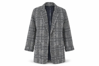 Womens UK Size 12 F&F Grey Overcoat