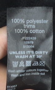 F&F Women Black Shift Lace Dress Size 12 Beaded Collar Partywear