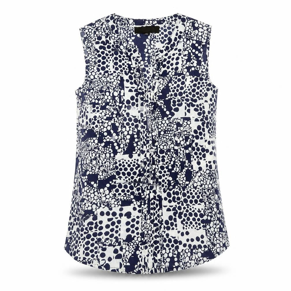 Womens UK Size 10 Paul Costelloe Blue Basic Blouse