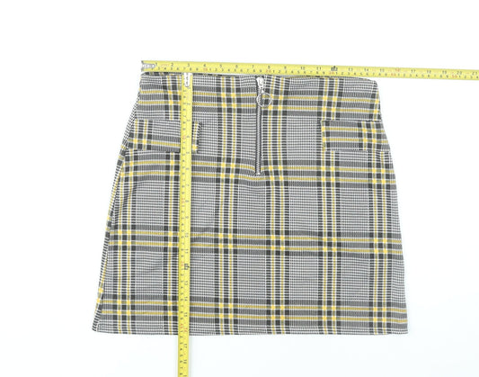 Womens UK Size 12 Quiz Straight & Pencil Tweed Skirt