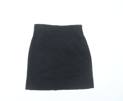 Marks and Spencer Women’s Black Size 8 Pencil Work Skirt