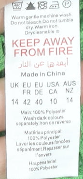 PrettyLittleThing Women Green Mesh Button-Up Shirt UK 14 Summer Top