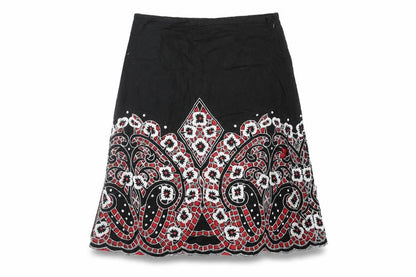 Womens UK Size 14 EAST A-Line Canvas Skirt