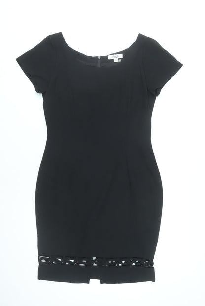 Next Women’s Black Size 10 Sheath Knee Length Dress