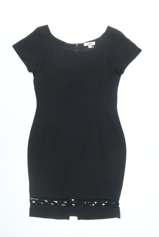 Next Women’s Black Size 10 Sheath Knee Length Dress