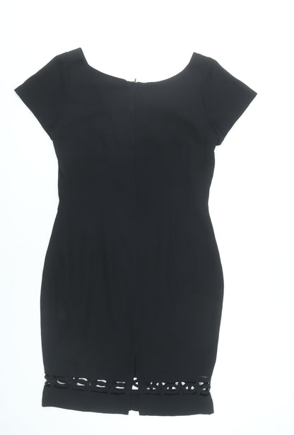 Next Women’s Black Size 10 Sheath Knee Length Dress