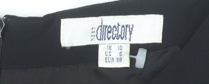 Next Women’s Black Size 10 Sheath Knee Length Dress