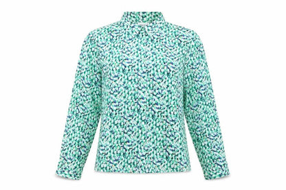 Moon Mood Womens Multicoloured Floral Button-Up Blouse M