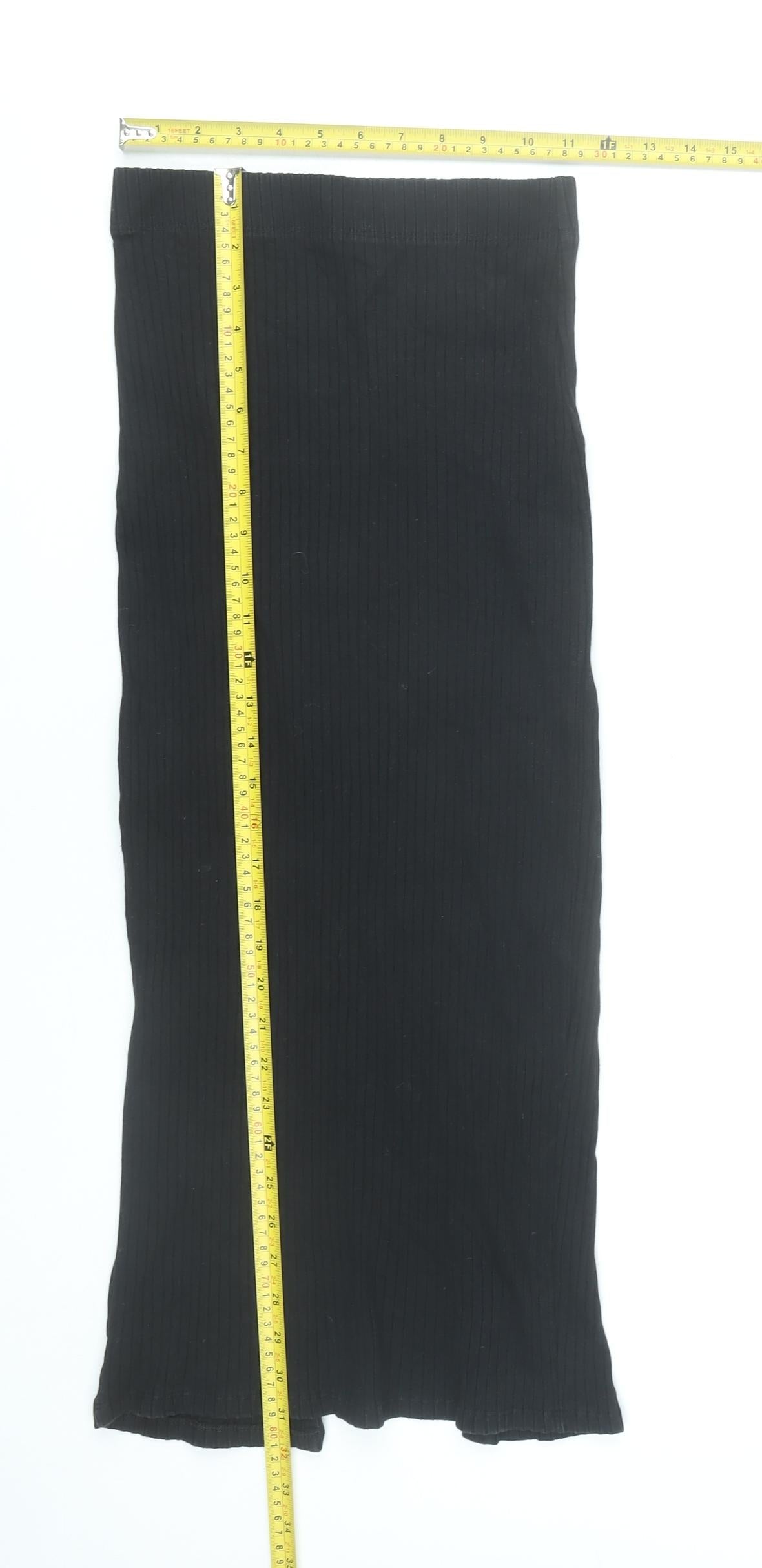 Womens UK Size S Zara Straight & Pencil Knit Skirt
