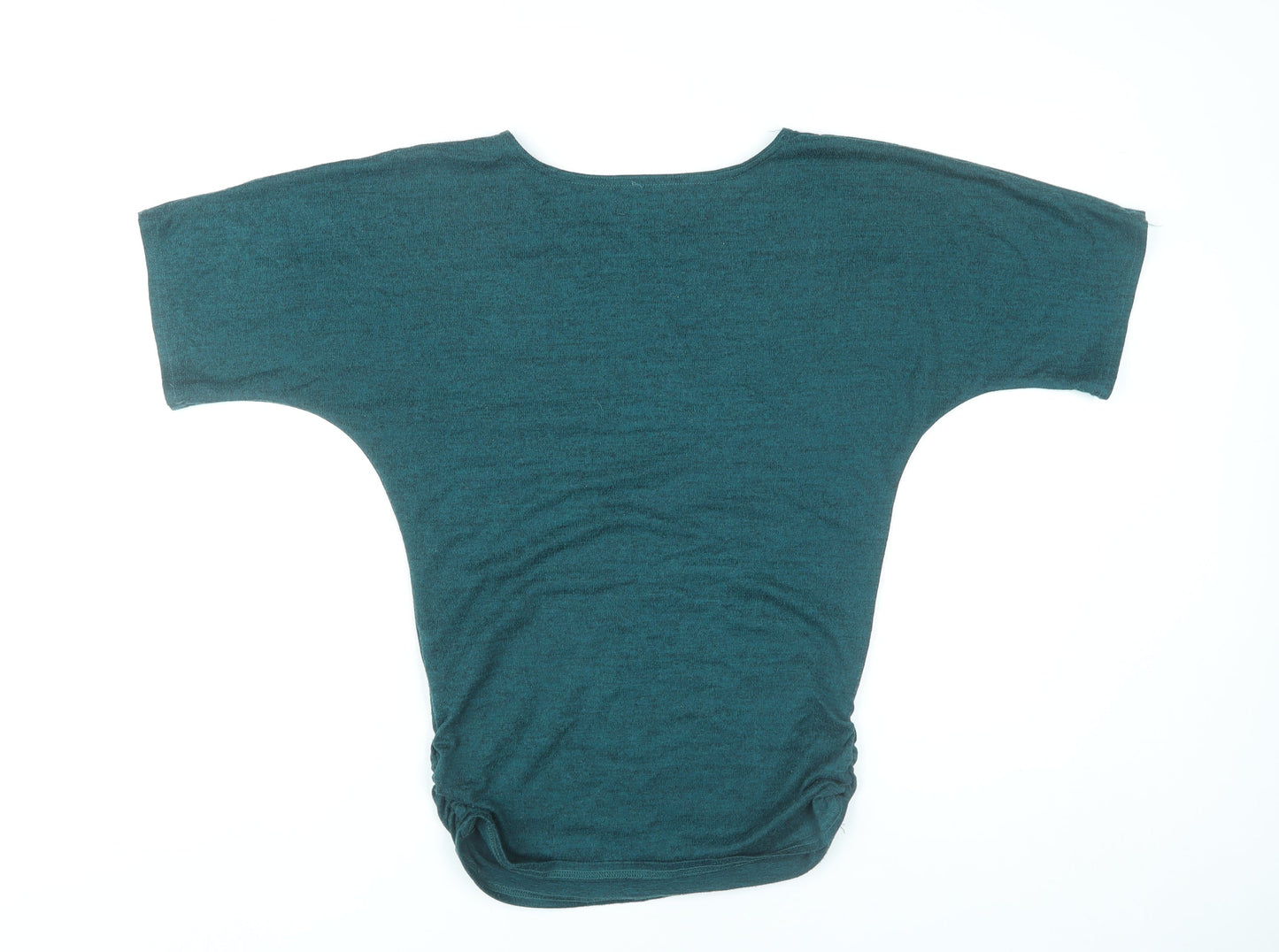 Apricot Womens Green Size 8 Dolman Sleeve Polyester T-Shirt