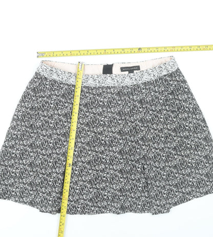 Banana Republic Women’s Black A-Line Skirt Size 12 Cotton Blend