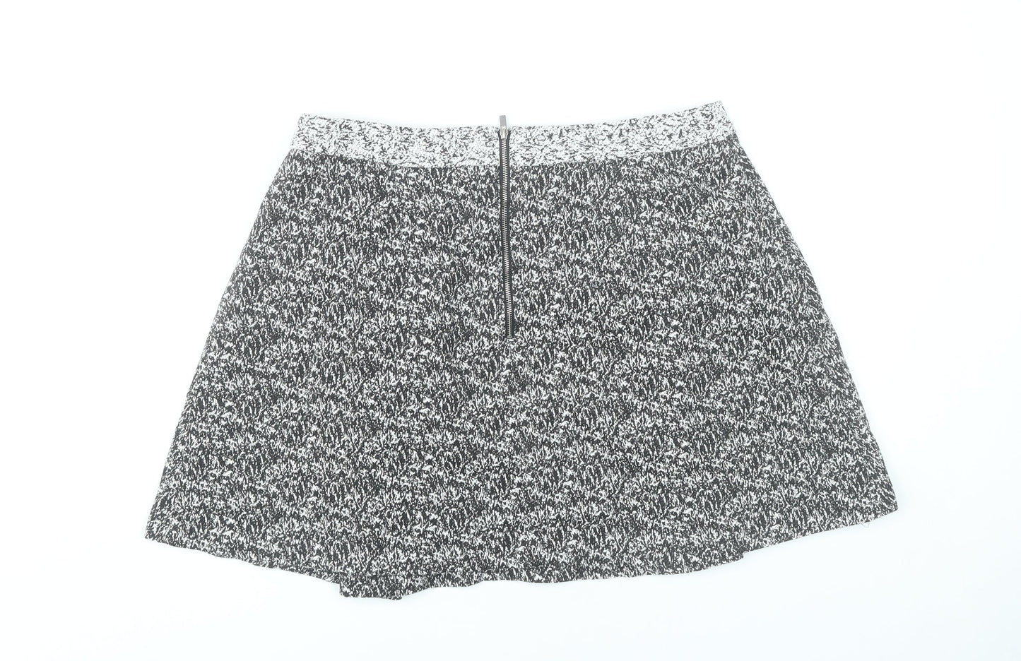 Banana Republic Women’s Black A-Line Skirt Size 12 Cotton Blend