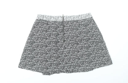 Banana Republic Women’s Black A-Line Skirt Size 12 Cotton Blend