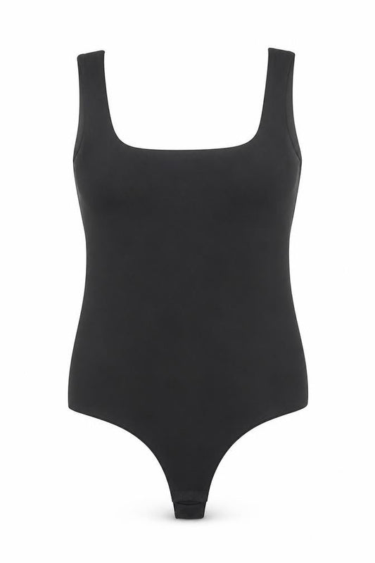 Womens UK Size 10 PRETTYLITTLETHING One-Piece Black Bodysuit