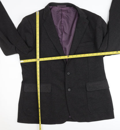 Easy & Company Men’s Grey Slim Fit Blazer Jacket XL