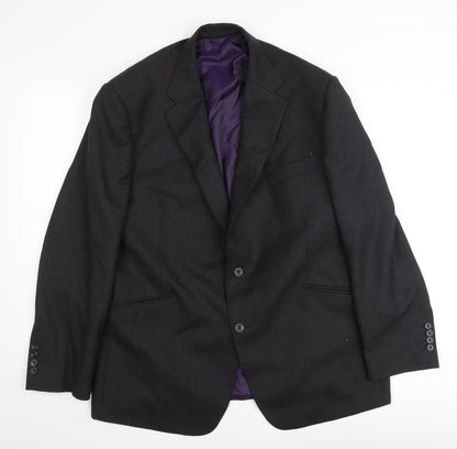 Mens UK Size 44 Marks and Spencer Regular Grey Suit Jacket