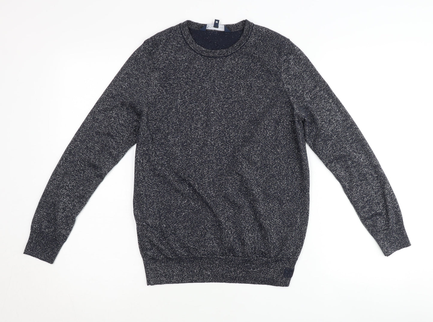Womens UK Size 8 Crew Clothing Company Grey Pullover Jumper