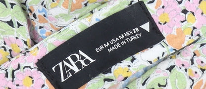 Womens UK Size 12 Zara A-Line Chiffon Skirt
