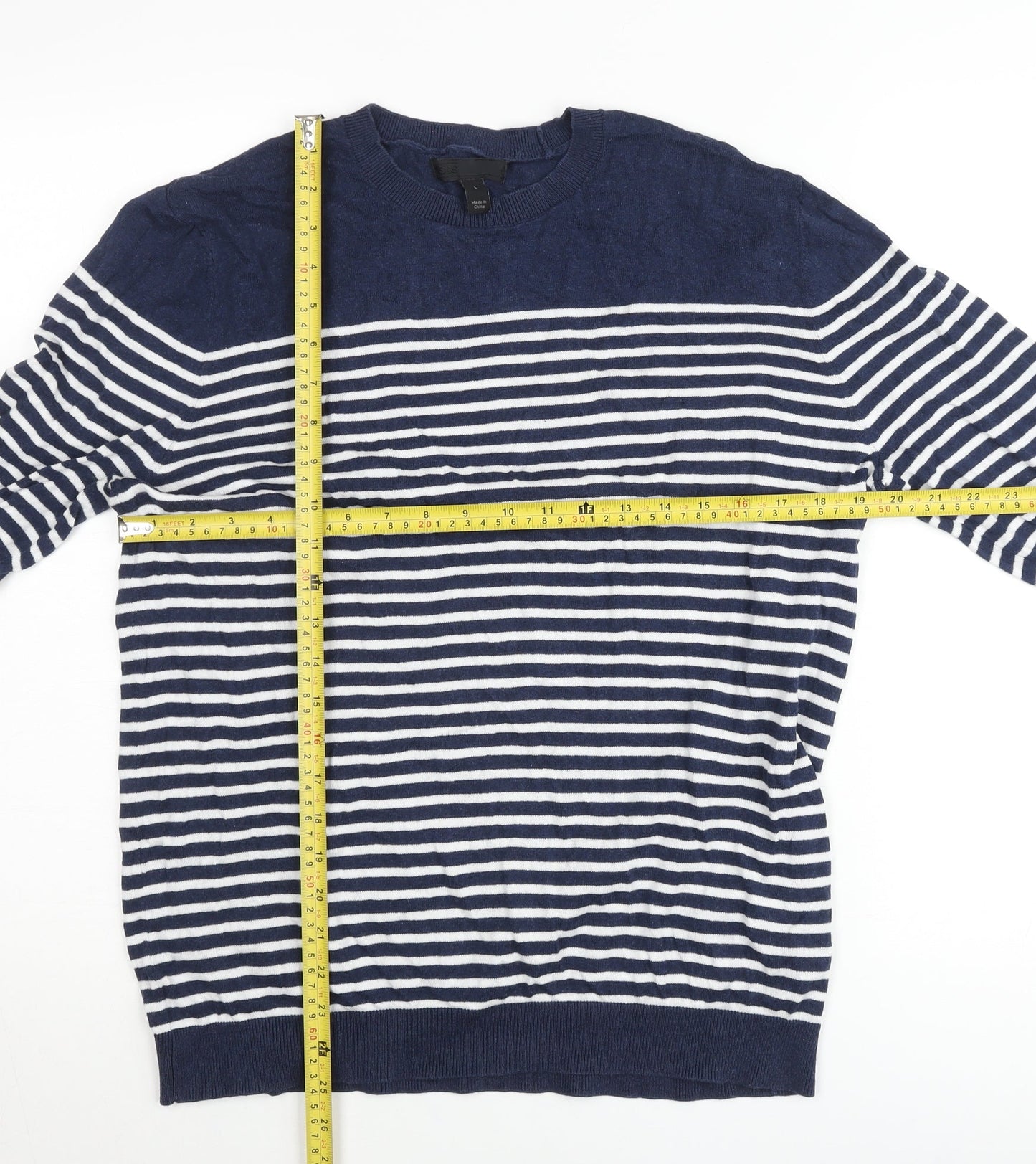 Womens UK Size L ASOS Blue Pullover Jumper