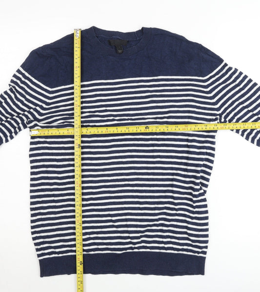 Womens UK Size L ASOS Blue Pullover Jumper