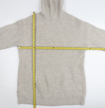 Womens UK Size L MNG Beige Pullover Jumper
