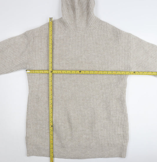 Womens UK Size L MNG Beige Pullover Jumper