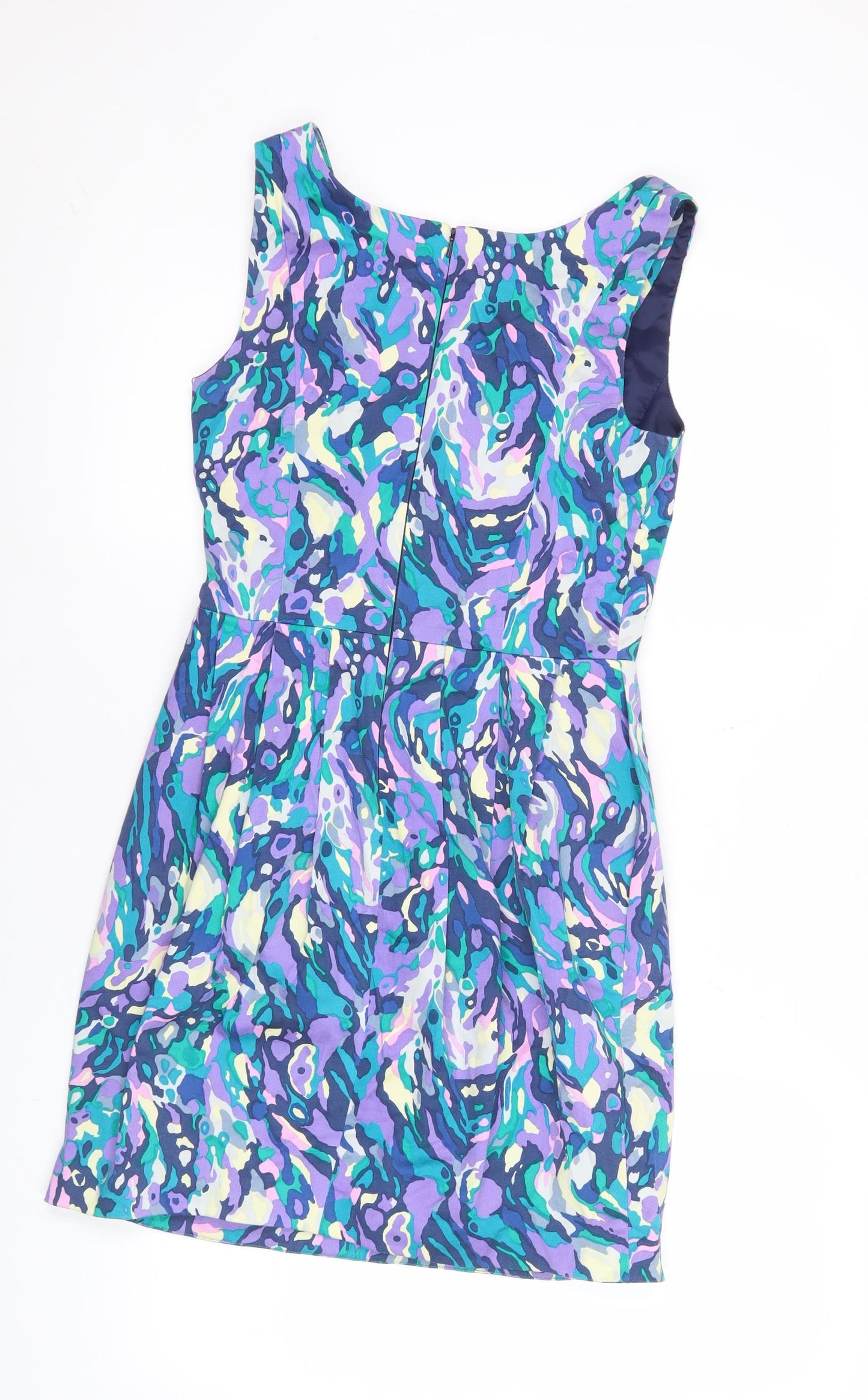 Oasis Women’s Multicoloured Size 10 Sheath Knee Length Dress