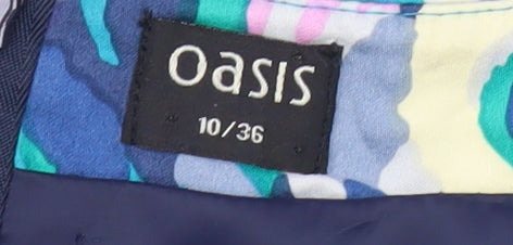 Oasis Women’s Multicoloured Size 10 Sheath Knee Length Dress