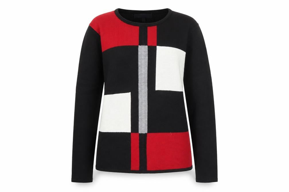 Womens UK Size S Autonomy Multicoloured Pullover Jumper