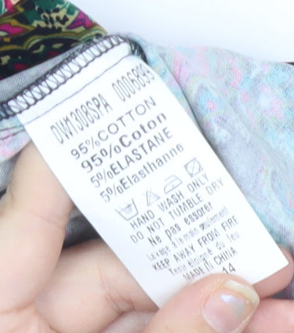 AX Paris Women’s Multicoloured Paisley Bodycon Dress Size 8