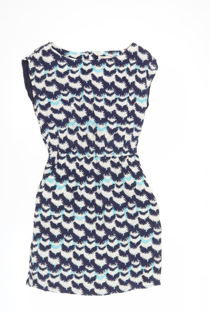 Poem by Oliver Bonas Women’s Blue Strapless Short Dress Size 8