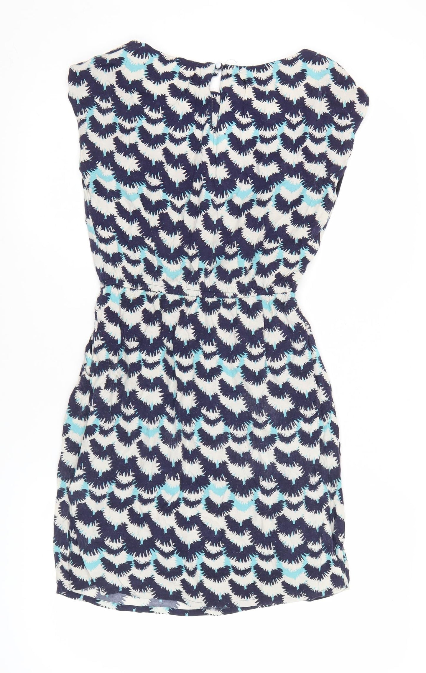 Poem by Oliver Bonas Women’s Blue Strapless Short Dress Size 8