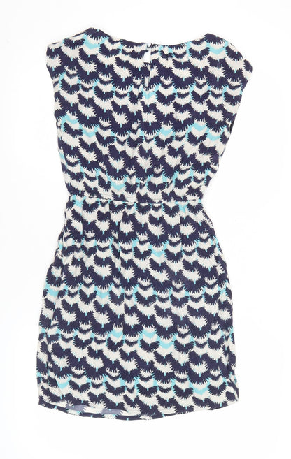 Poem by Oliver Bonas Women’s Blue Strapless Short Dress Size 8