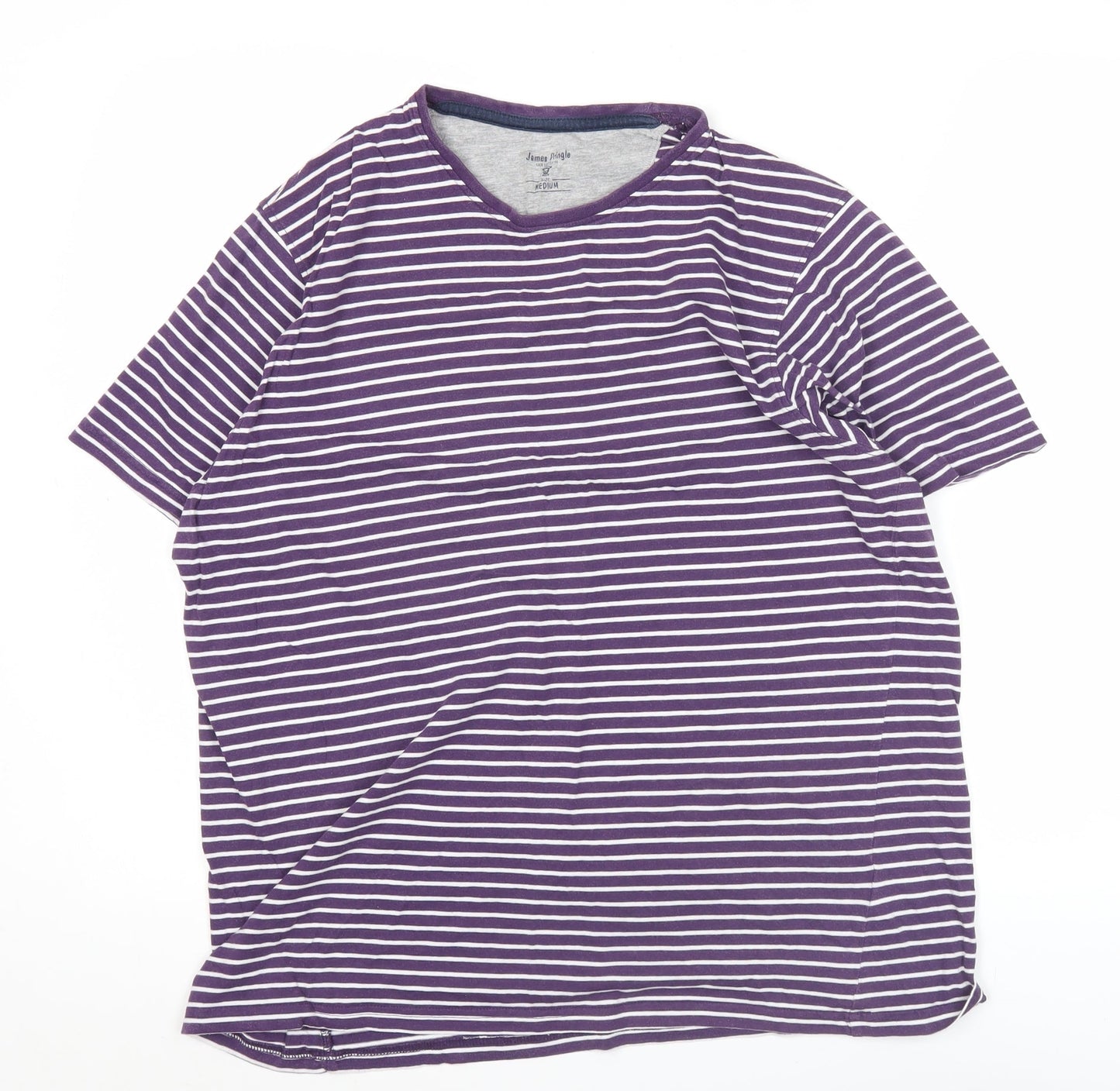 Mens UK Size M James Pringle Purple  T-Shirt