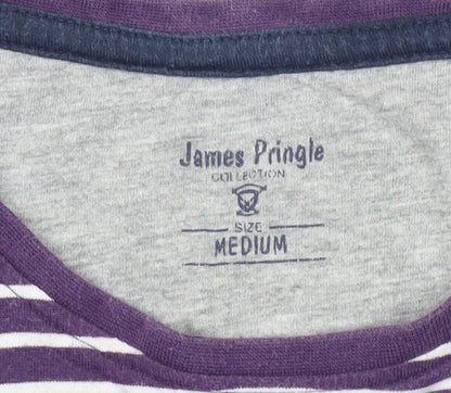 Mens UK Size M James Pringle Purple  T-Shirt