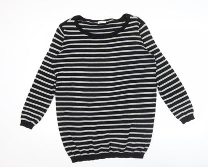 Womens UK Size M Jacqueline de Yong Black Pullover Jumper