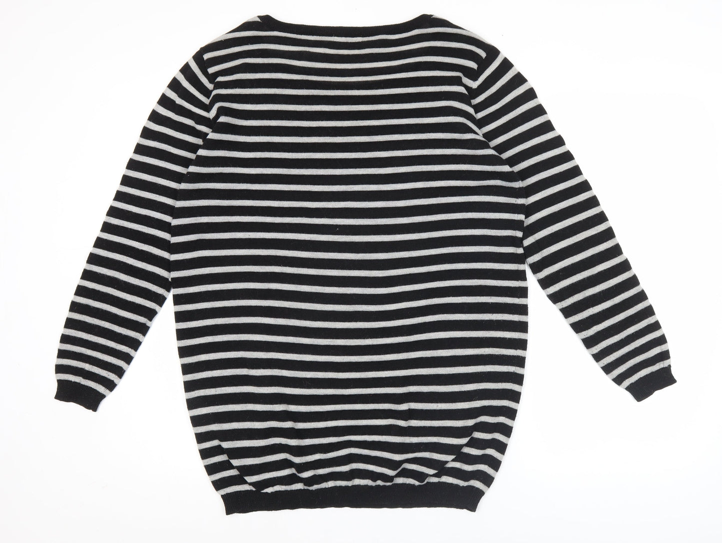 Womens UK Size M Jacqueline de Yong Black Pullover Jumper